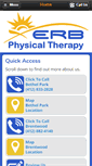 Mobile Screenshot of erbphysicaltherapy.net
